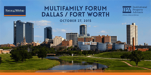 Marcus & Millichap / IPA Multifamily Forum: DFW